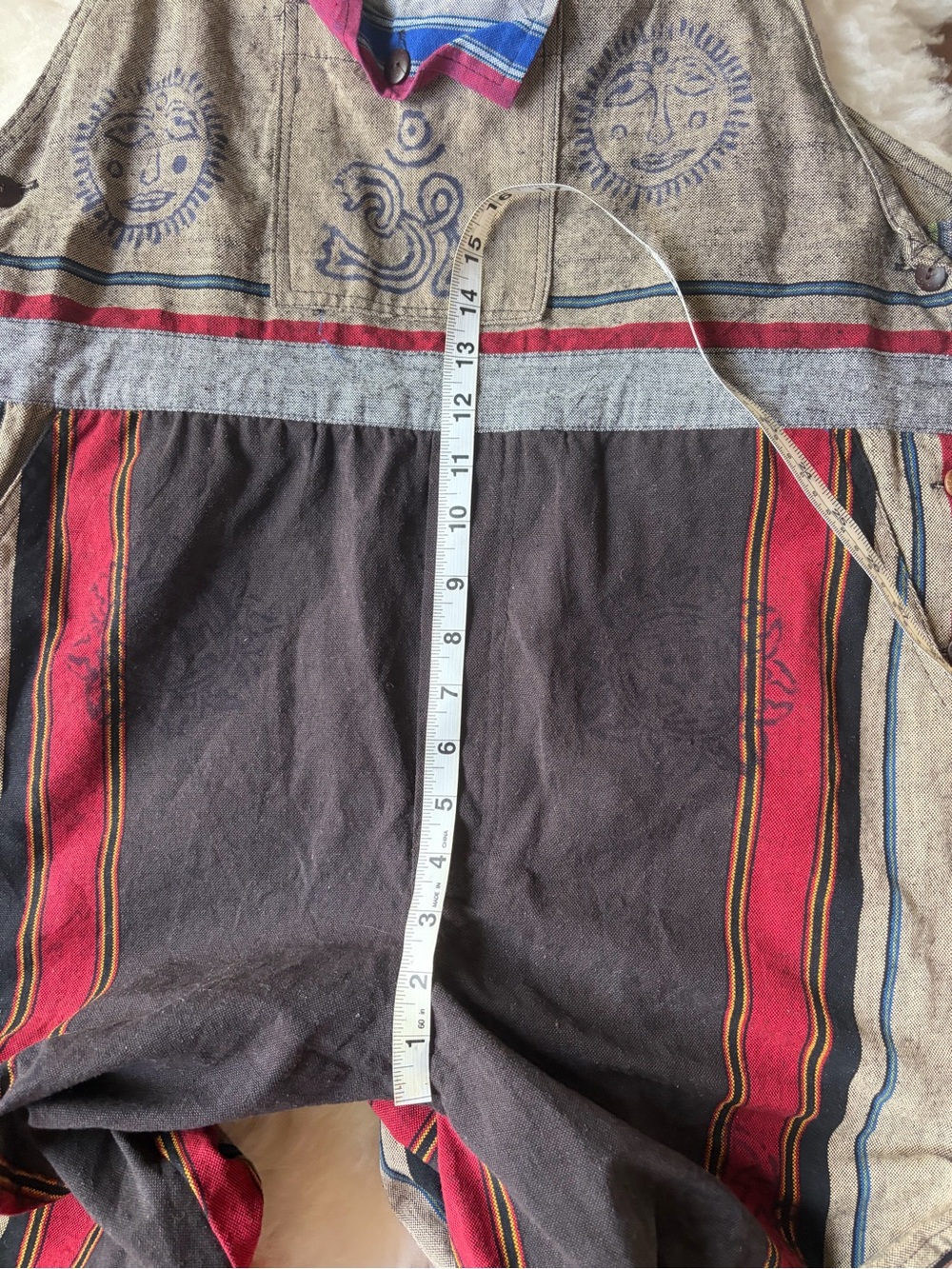 Handwoven Boho women’s Jumpsuit - Picture 7 of 7